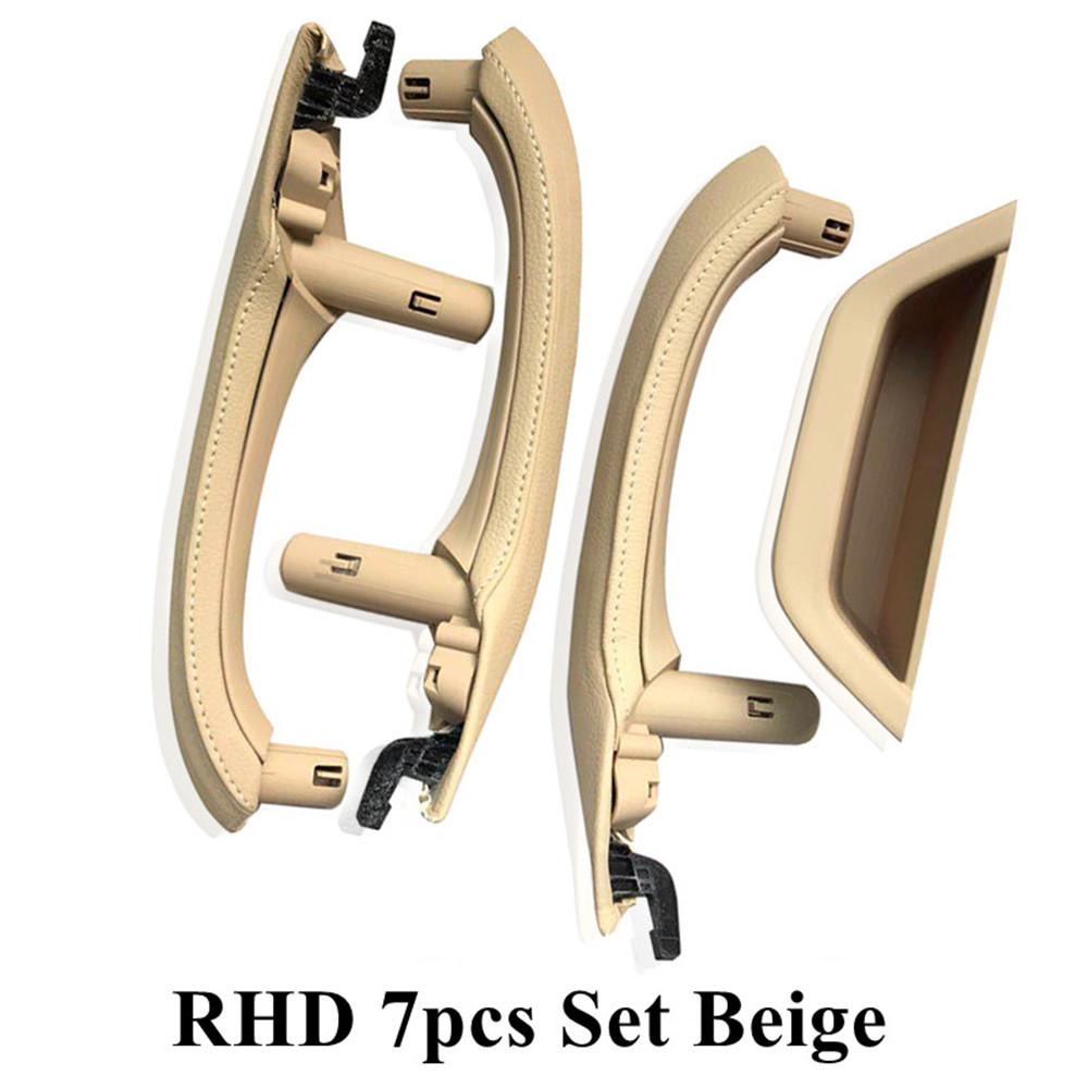 RHD Top-Qualität Auto-Innentürgriff mit Lederbezug Fahrerarmlehnenverkleidung für BMW X3 X4 F25 F26