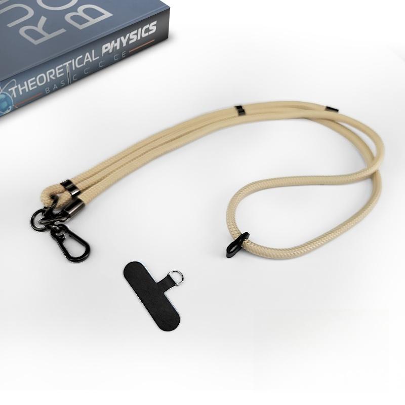 1PCS 150CM Length Phone Lanyard Adjustable Detachable Crossbody Lanyard Necklace Strap Anti-lost Phone Hanging Rope Neck Straps