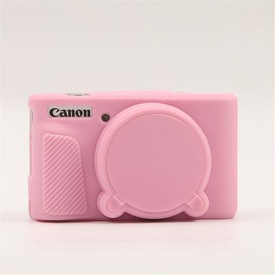 SX740HS Soft Rubber Silicone Case For Canon PowerShot SX740 HS SX730HS SX730 Rubber Cover Skin With Lens Cap