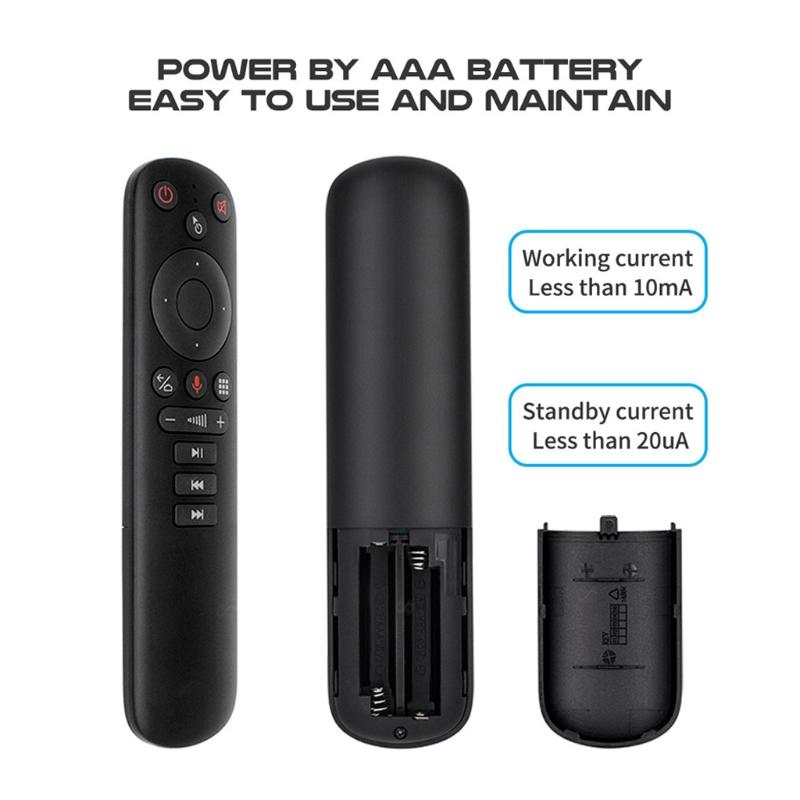 G50S Voice Remote Control 2.4G Wireless Air Mouse Gyroscope Controller for Smart TV Projector Computer