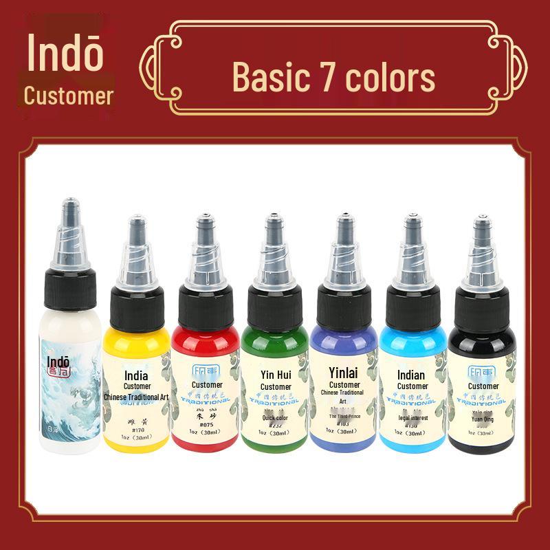 

Набор татуировочных красок второго поколения в восточном стиле: Полностью квалифицированные пигменты для инструментов для красоты