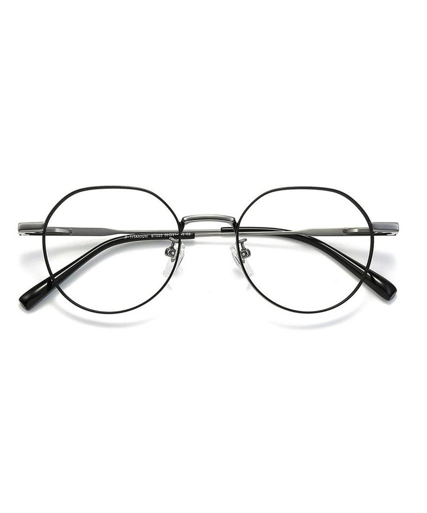Lingkeonpeuleim Bt020 Titanium Eyeglass Frame Gray