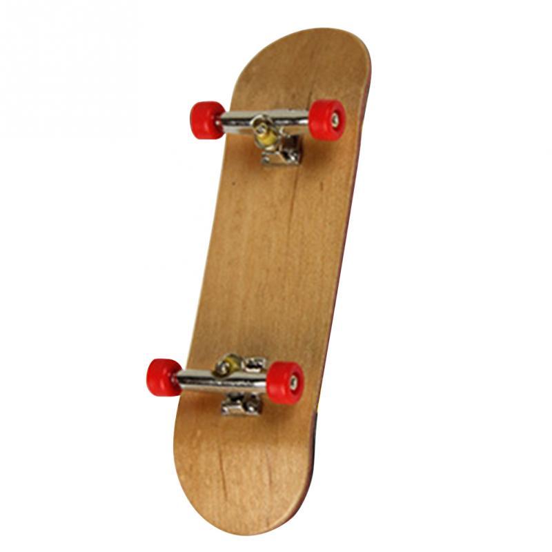 Premium Complete Wooden Fingerboard Finger Skate Board With Grit Box And Foam Tape