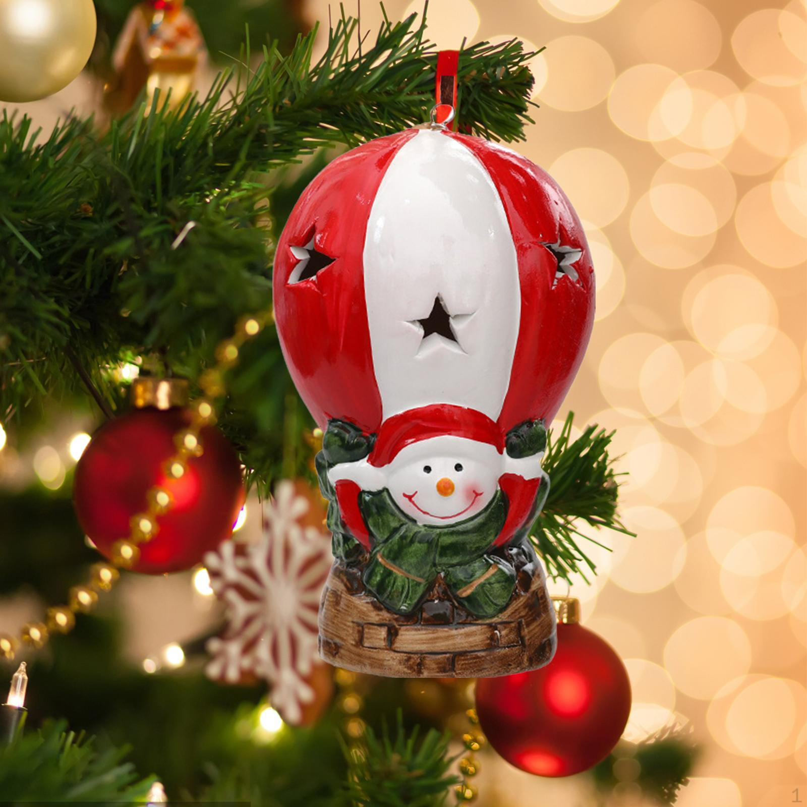 

Christmas Pendant Ornaments Santa Claus Doll Decoration Gift for Table Snowman