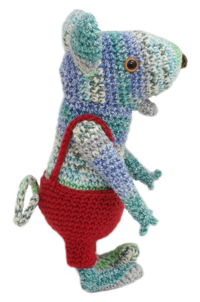 NASKA Knitting Kit "Luke the Mouse" Designed by Elta Design Hiroko Takeda HT-7