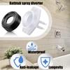 Bathtubs Spouts Diverter Repair Set Leakproof Fix Replacement Parts Portable Accessory for Shower Faucet Use 6pcs