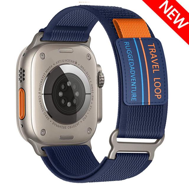Trail loop Strap for Apple watch Bands 49mm 44mm 40mm 41mm 45mm 42mm 46mm correa bracelet iWatch series 7 se 8 9 10 11 Ultra2 3