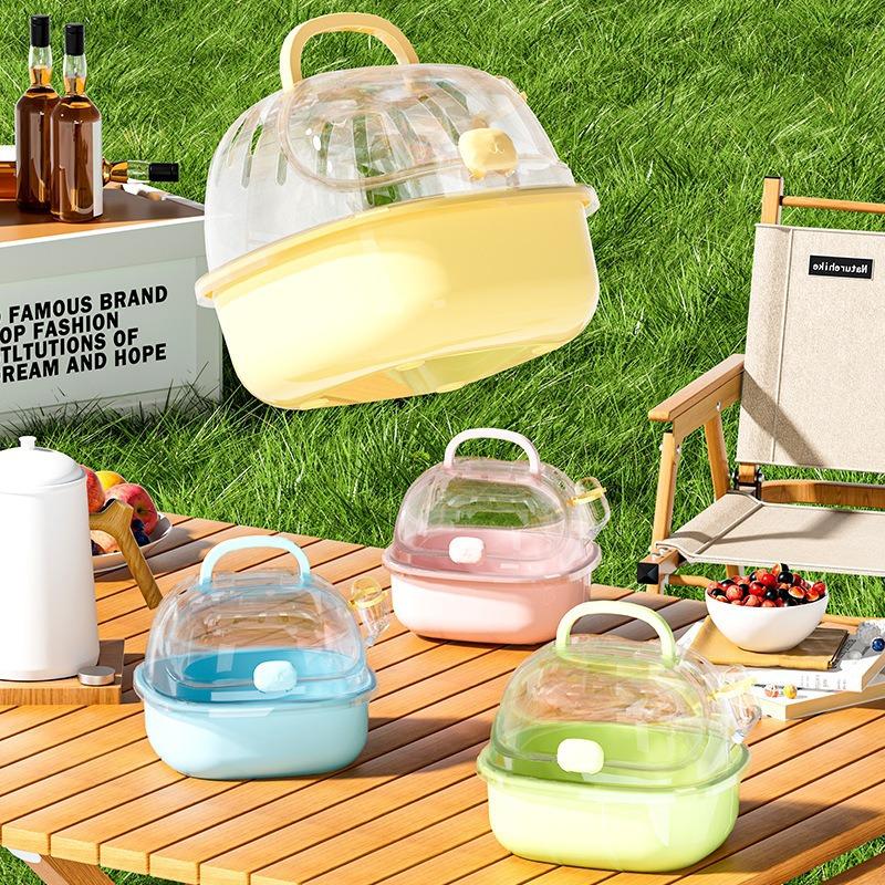 Tragbarer Hamsterkäfig für unterwegs Hamsterkäfig für draußen Astkäfig Mäusekäfig