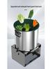Multi-Function Stainless Steel Grass & Vegetable Chopper for Poultry and Home