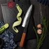 8 Inch Hamdmade Chef Knife 3 Layers Japanese AUS10 Steel Gyuto Knife High Carbon Kitchen Knives Cooking Tools with Knife Protector GRANDSHARP