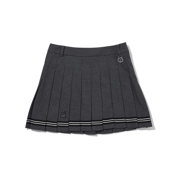 Makeuaenlona W T-Line Volume Pocket T/R Pleats Skirt Lr3Xe73F