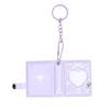 Ins Korean Version Bow Photo Album Student Id Card Storage Book Cute Star Chasing Small Card Display Mini Pendant Book