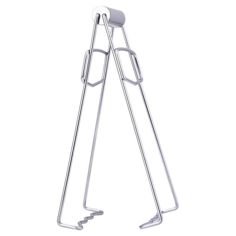 Kitchen Plier Tools Folding Stainless Steel Hot Bowl Pot Clip Dish Holder Steamer Heat Insulation Plate Tong Anti-Caliper Clamp