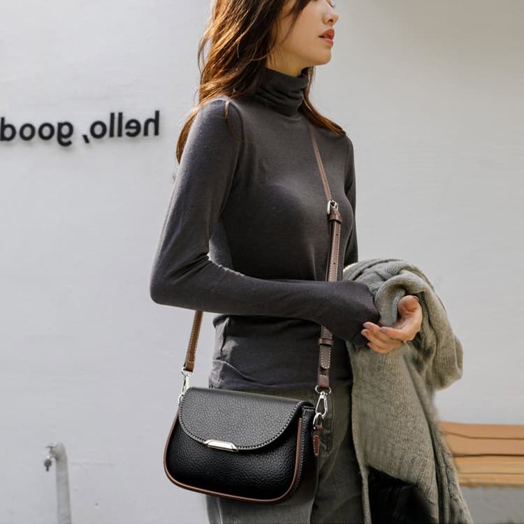 Lychee pattern saddle bag women's messenger bag