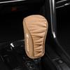 ATSS5 Car Shift Handle Cover Leather Non-slip Wear-resistant For Skoda Octavia A5 A7 Fabia 1 Superb Kamiq Rapid Yeti Auto Accessories