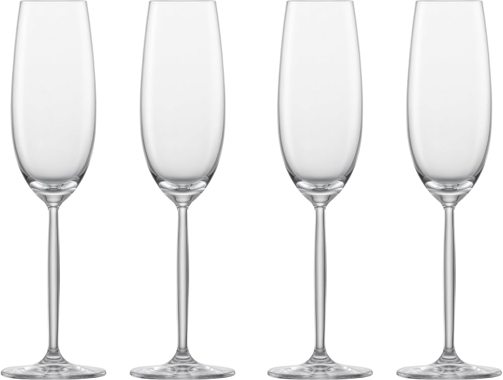 ZWIESEL GLAS Break-Resistant Tulip Wine Glasses, Machine-Made, 4 Glasses, for All Types of Red Wine (l123606)