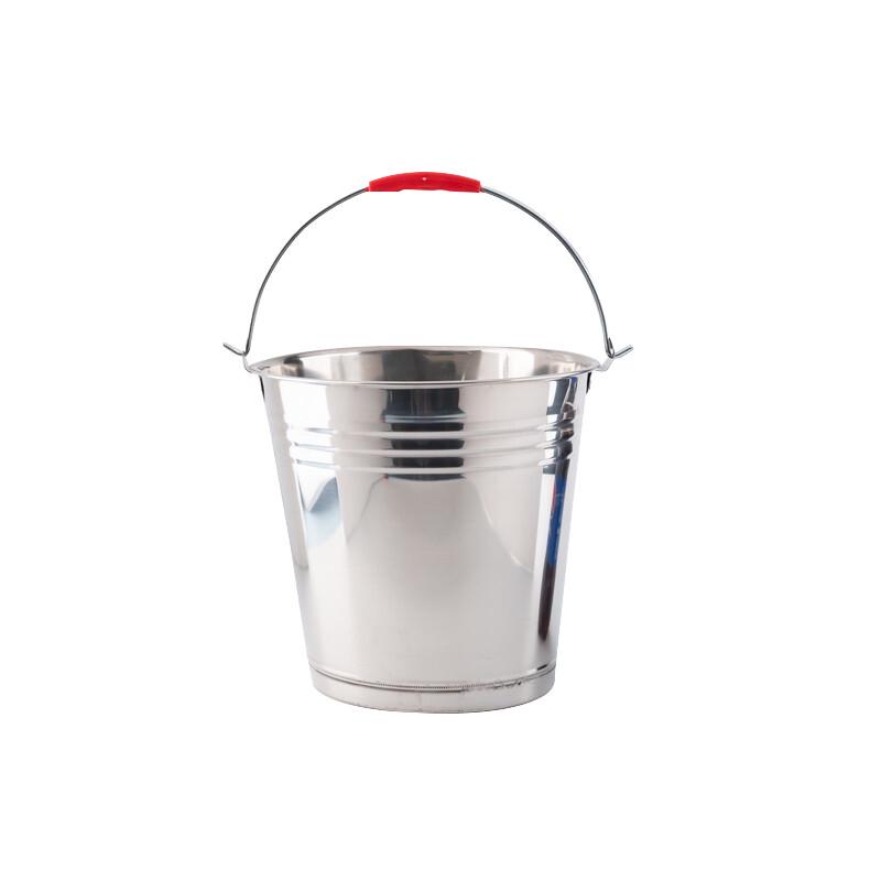 Homeglen Stainless Steel Portable Storage Bucket