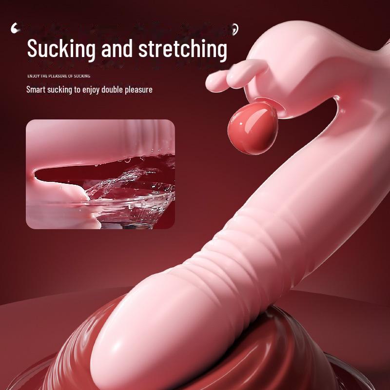 Mi Ji Yi Yue Telescopic Suction Stick - Female Masturbation Device, 50/box.
