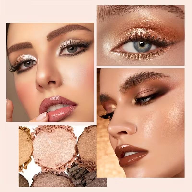 2PCS Vibrant  Eyeshadow Stick Long-Lasting Shimmery and Glittery Eye Makeup Easy-to-Apply Smudge-Proof and Waterproof Eye Shadow Pencil