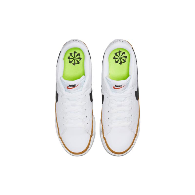 Nike Court Legacy Next Nature White Desert Ochre Women's  Sneakers  DH3161-100