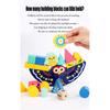 Owls Animals  In Colors Balanced  Layering High Game  Used For Early Education And Brain Development, Suitable For Children, Helps In The Cultivatio