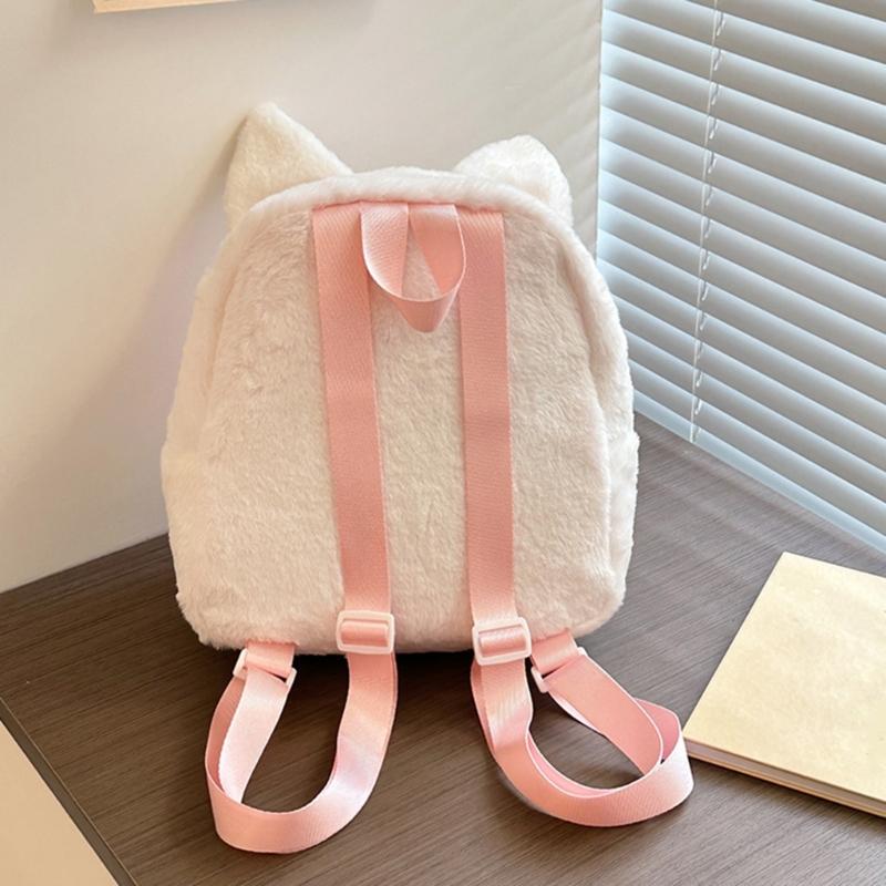Cute Dog Shaped Backpacks With Adjustable Strap Practical Easy To Clean Wear Resistant Children's Bag