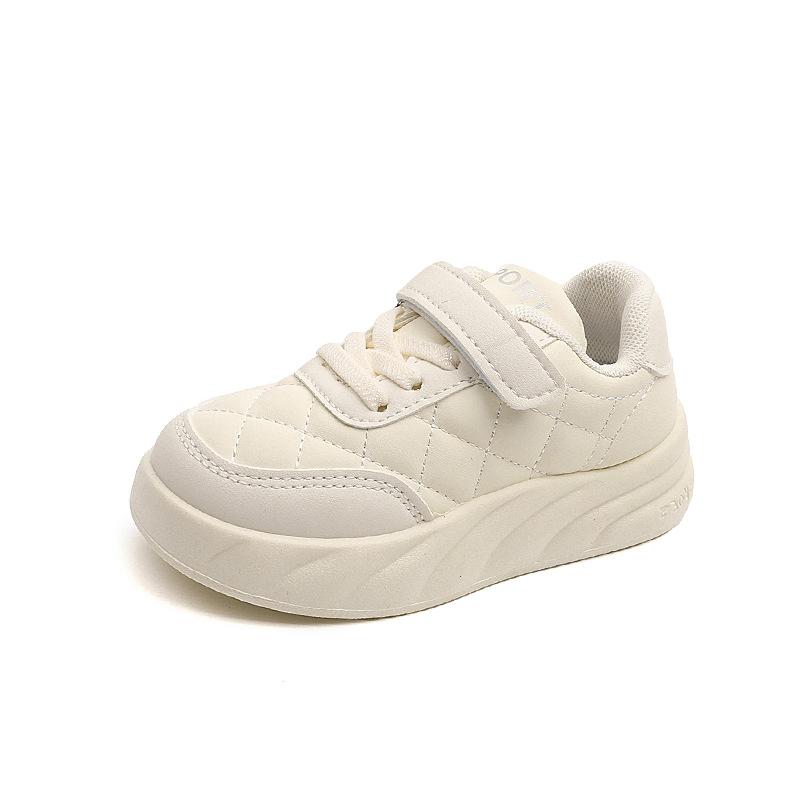 Spring and Autumn Fashion Boys and Girls Solid Soft Sole College Style Casual Comfortable Sneakers