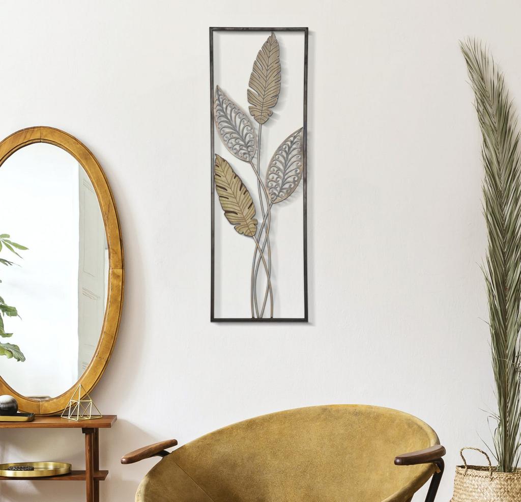 Wanddekoration Foglie-A- Cm 30,5X1,90X91