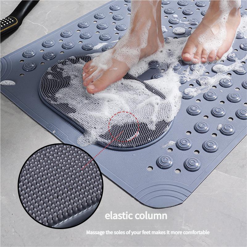 Household Bathroom Non-Slip Bathroom Non-Slip Mats Bath Floor Mats Restroom Fall Mat Bathtub Waterproof Massage Mats