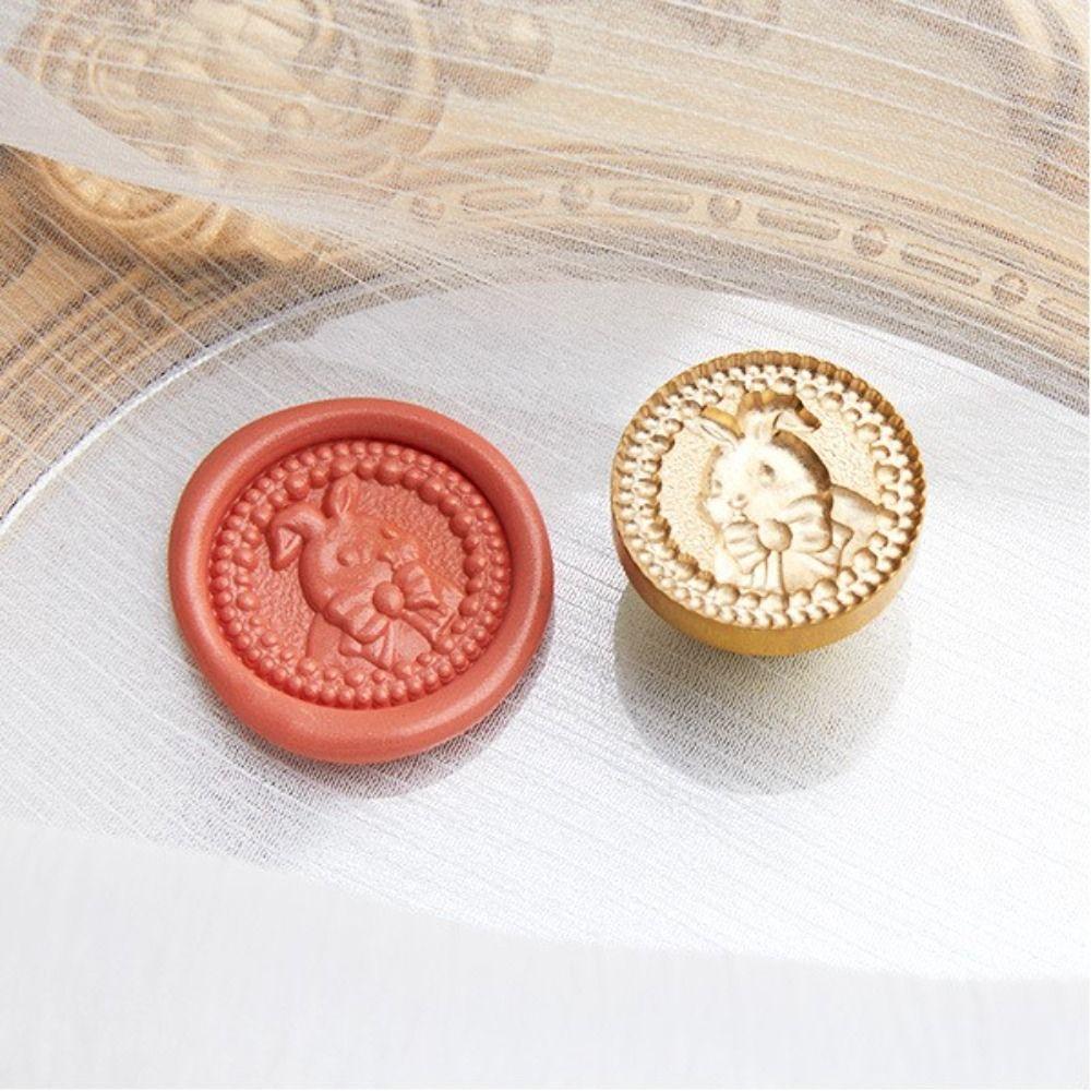 Card DIY Envelope Albums Fire Paint Seal Stamp Scrapbook Decoration Embossed Stamp Wax Seal Stamp