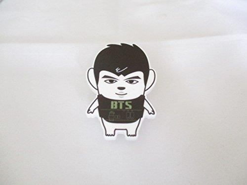 

Korea Bangtan Boys V Buoy Acrylic White Badge K-POP BTS