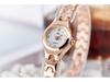 Korean Thin Strap Style Ladies Bracelet Watch Elegant Steel Band Small Dial For Students