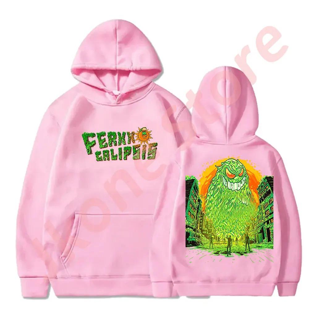Feid Ferxxo Monster Merch Hoodies Sweatshirts 2024 Ferxxocalipsis Tour Cosplay Women Men Fashion Casual Streetwear