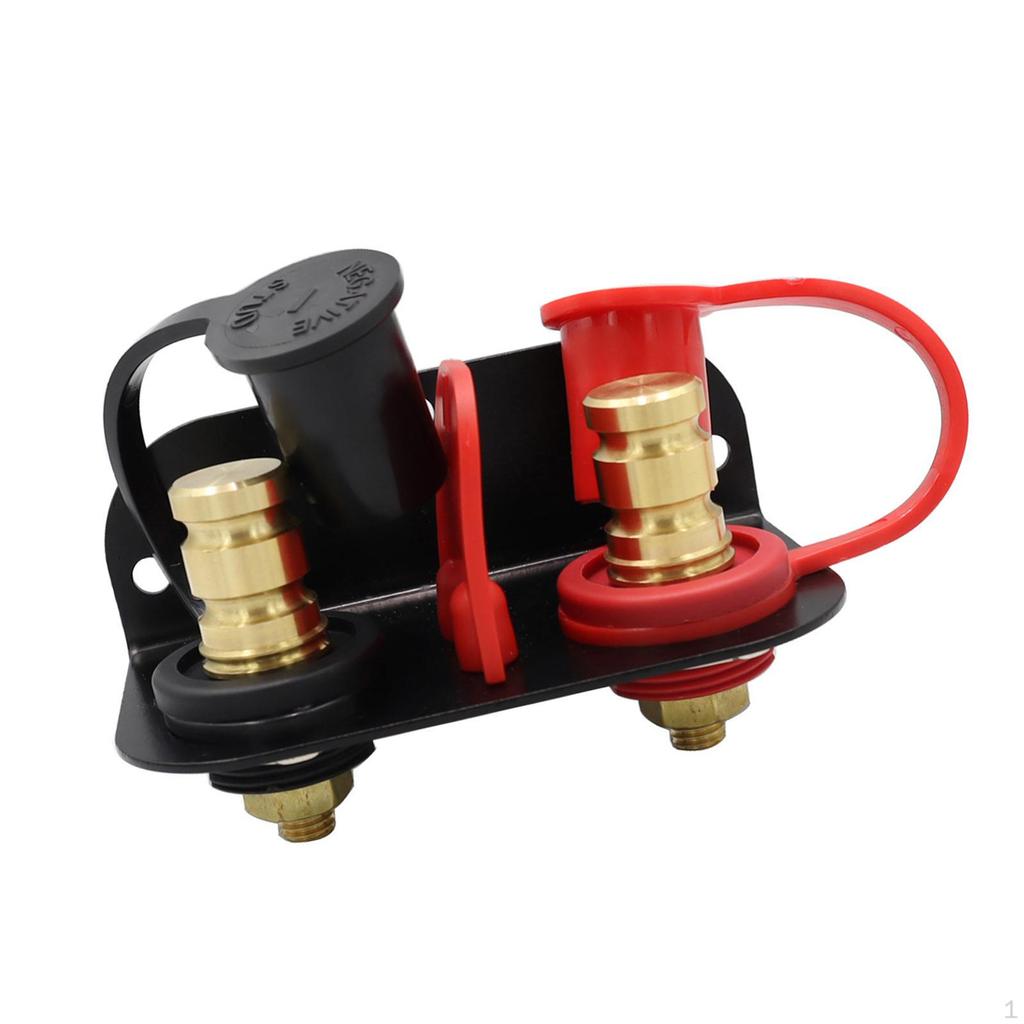 Premium Battery Charging Posts with Heavy Duty Mounting Plate
