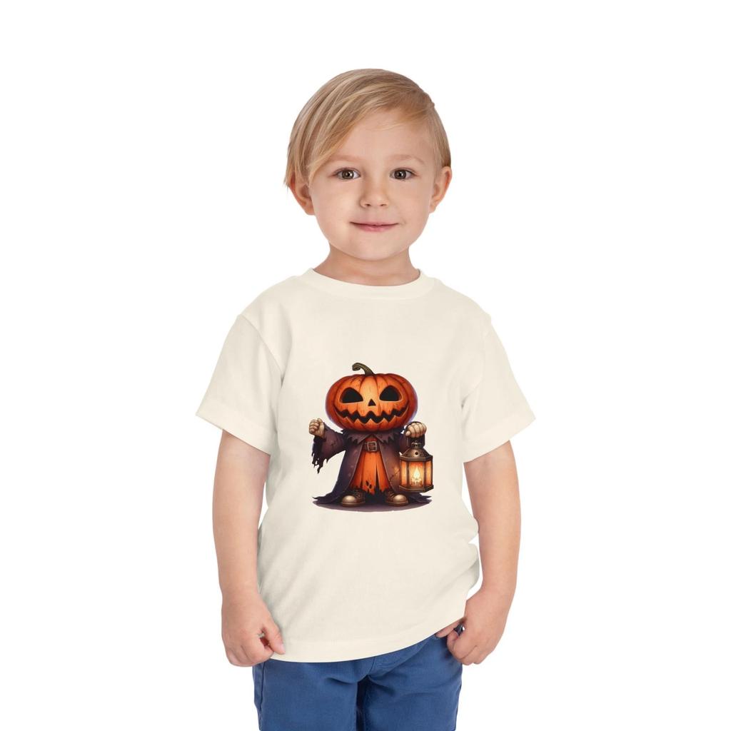 Halloween Pumpkin Face Children s T-shirts Toddler Tee, Fun Art Silly tee Shirt 140