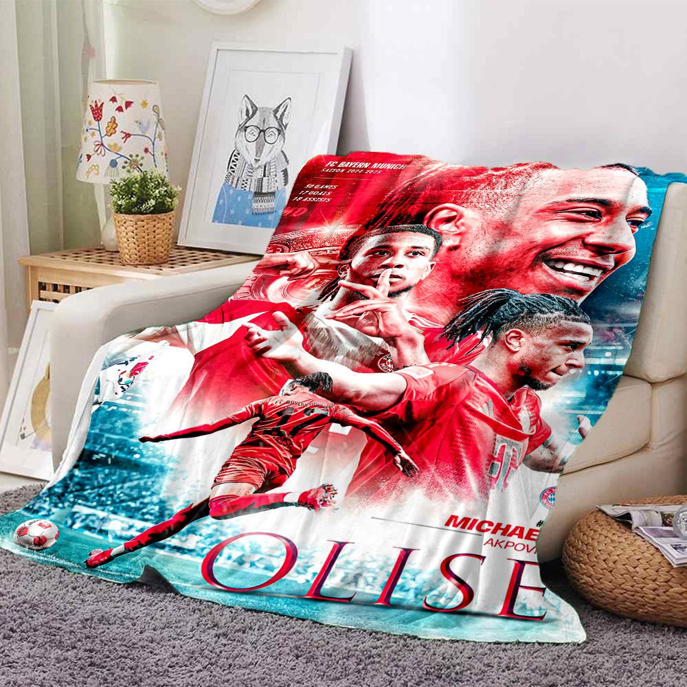Player Trophy Victory Blankets Flannel Printed Breathable Warm Throw Blanket for Home Office Bedspreads 0708a44
