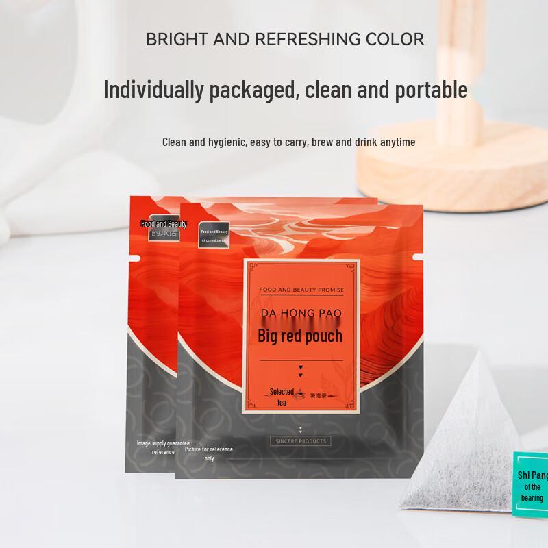 Xici Time Dahongpao Oolong Tea Bags, 50 Count