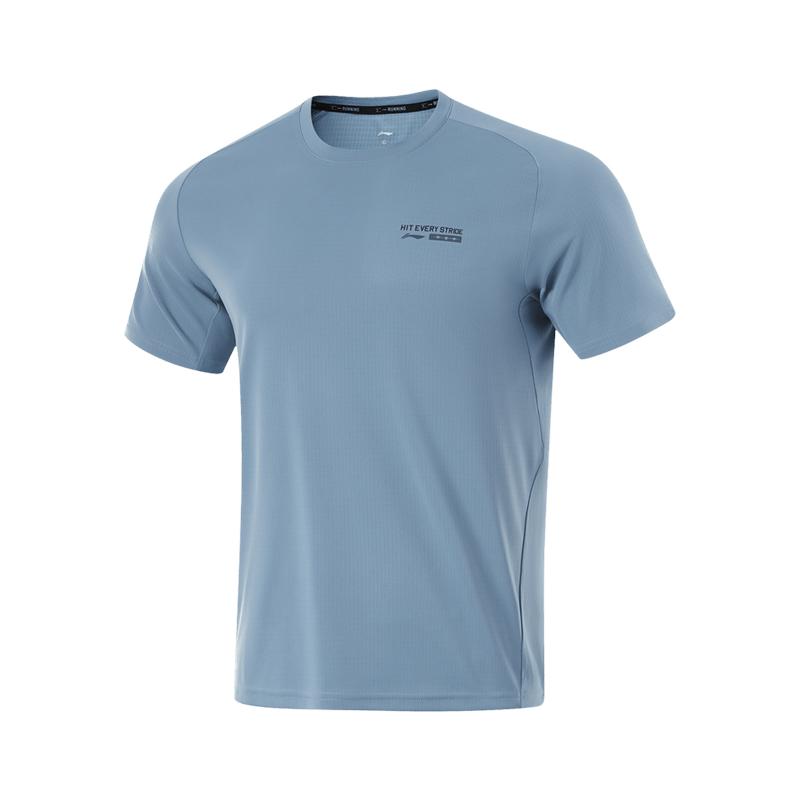 Li-Ning Lightweight Comfortable Breathable Quick-Dry Short Sleeve T-Shirt Men tops ATSU765-2 XXL