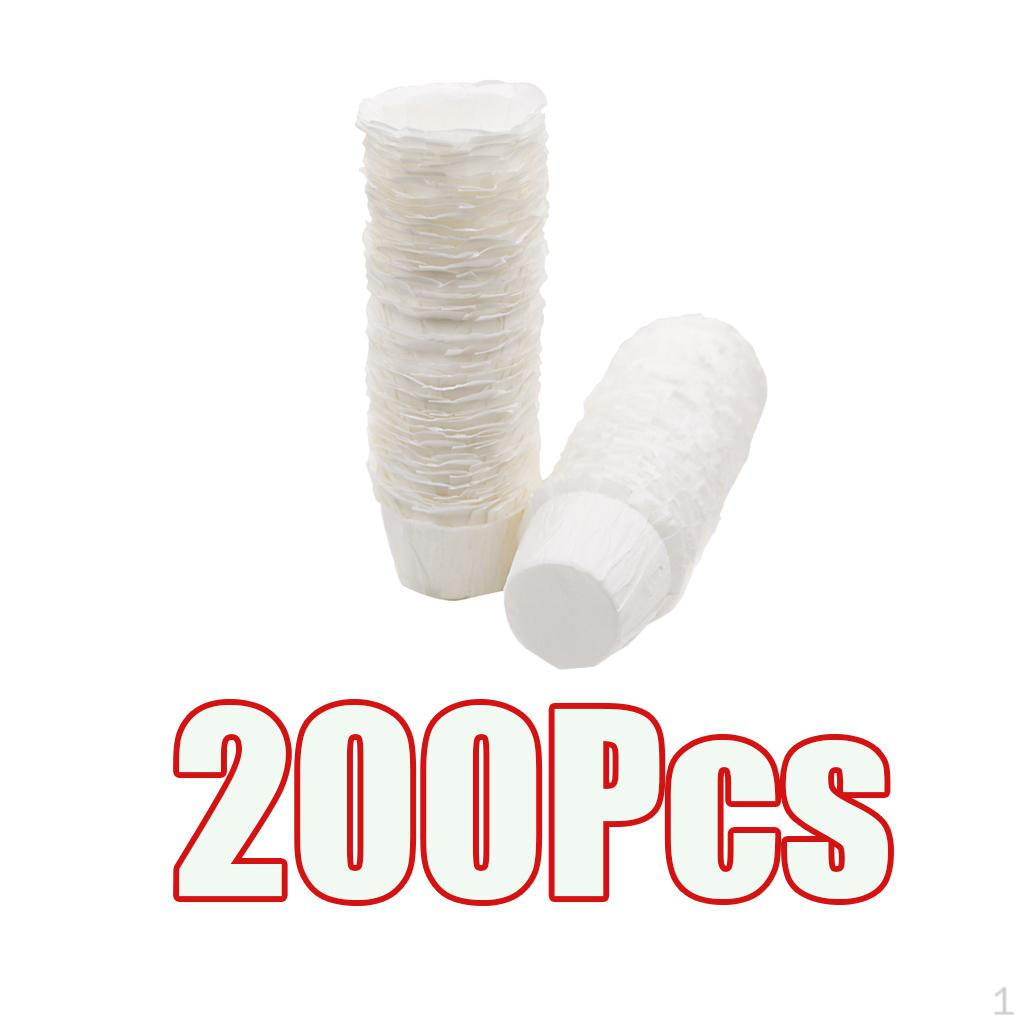 

200 шт. Одноразовая бумага для кофейных фильтров Для