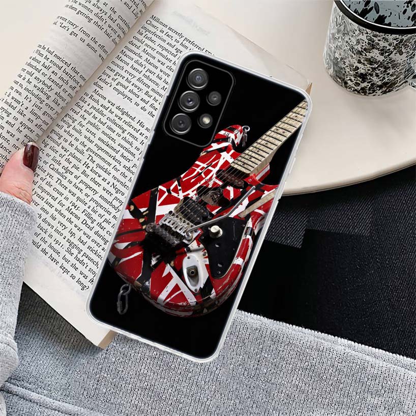 Music score Musical violin guitar Phone Case for Samsung Galaxy A17 A16 A15 A14 A13 A57 A56 A55 A54 A53 A37 A36 A35 A34 A33 A26