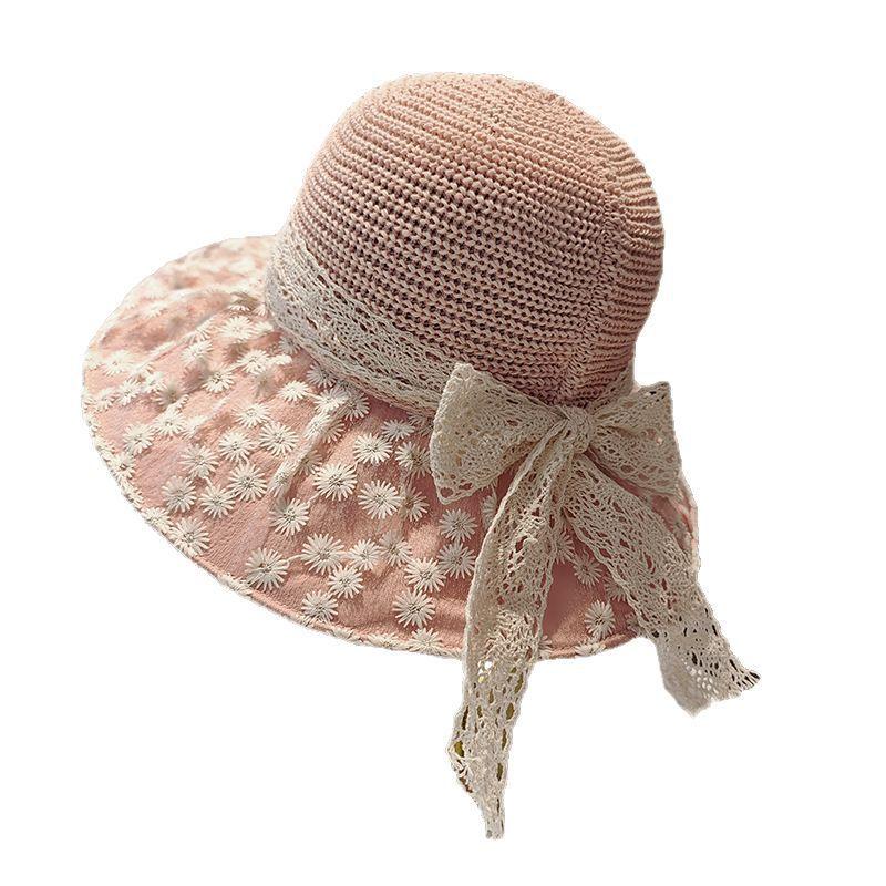 Hat, Female, Summer Sun Shade, Sun Protection and UV Protection, Fisherman Hat, Face Covering, Vinyl Sun Hat, Large Brim