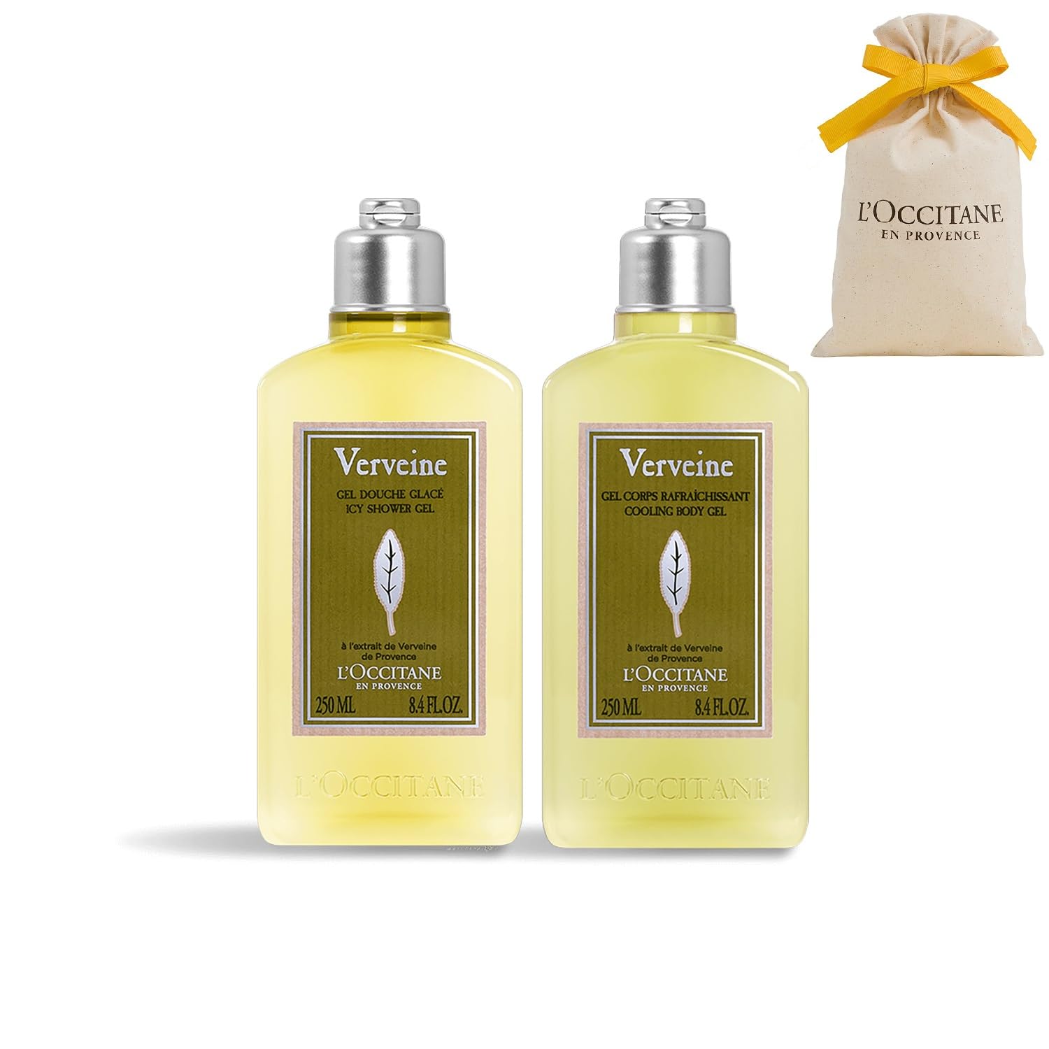 

Вербена Ледяной Дуэт Гель для душа Подарок Охлаждающий гель для душа для мужчин и Возврат Популярные подарки L OCCITANE (Тело и набор) Женщины, Дни рождения, Торжества, зелёный