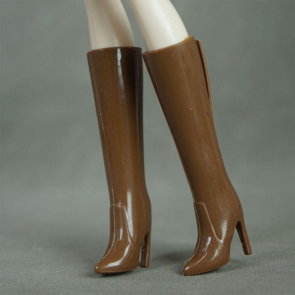 Fashion 1/6 Doll Sippers Shoes Plastic Shoes Clothes Accessories  Fit Foot Length 2cm Dolls