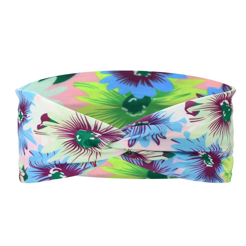 Women Knot Headband Yoga Sport Athletic Boho Knotted Headband Turban Criss Cross Twisted Head Wrap Hair Bands for Women Girl