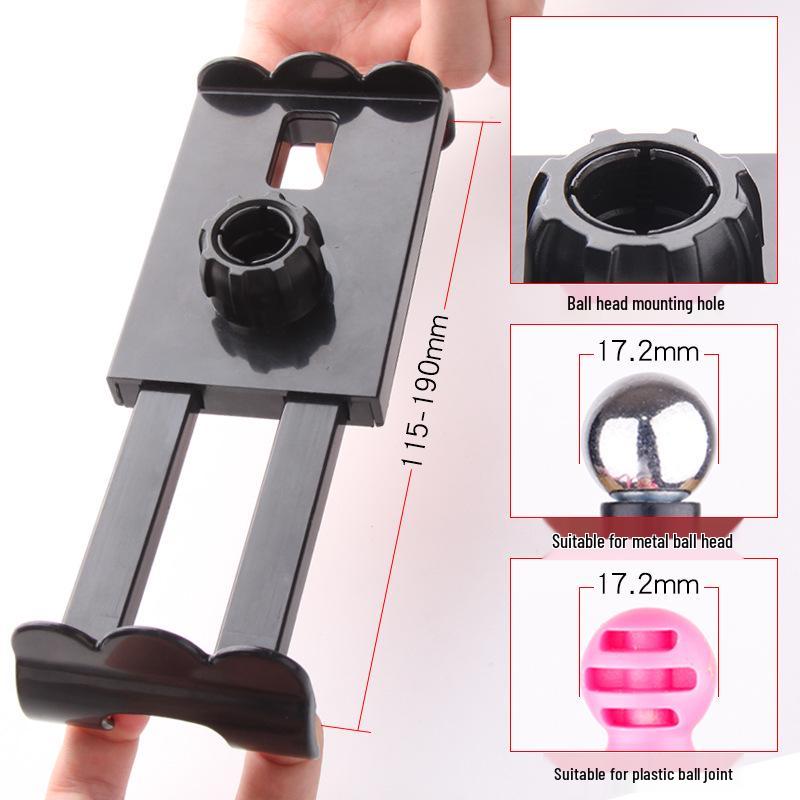 

25.5cm Tablet Clamp & 15-inch Pad Monitor Clip for Lazy Person