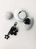 SATTCHI BB HEART FLOWER BAG CHARM