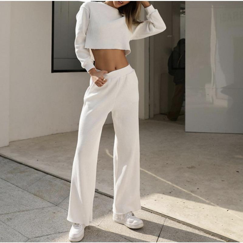 

Женский осенне-зимний новый повседневный комплект из двух предметов S