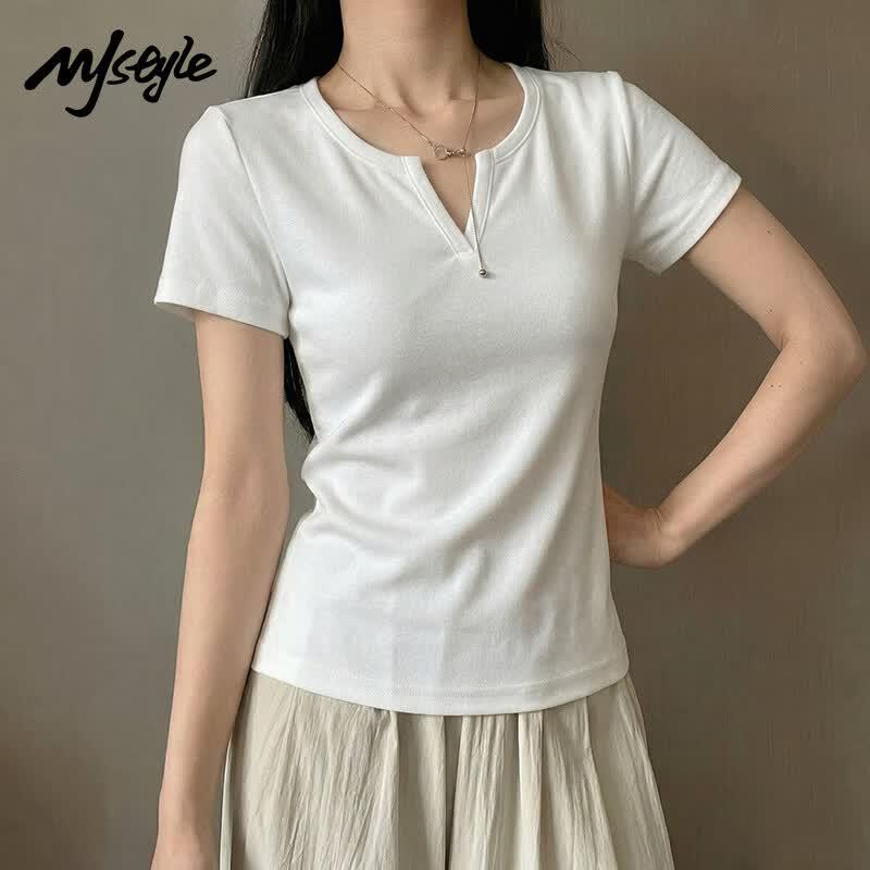 MJ STYLE Short-Sleeved T-Shirt S