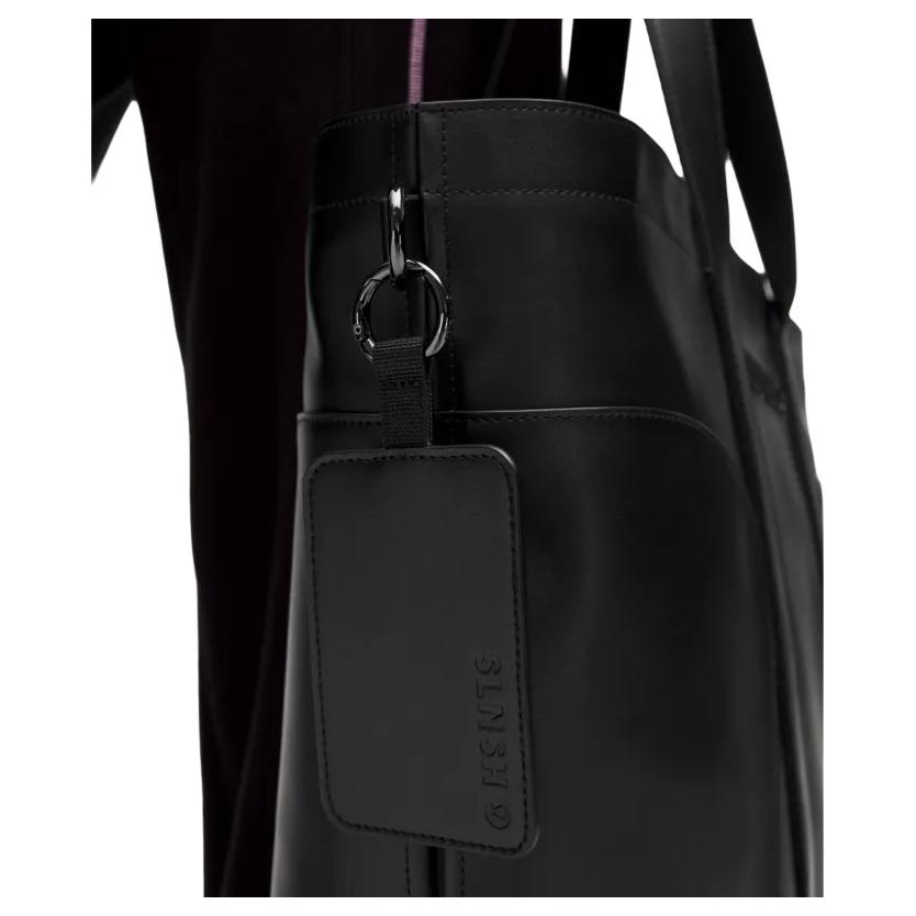 Lululemon 25L Stylish Versatile Recycled Polyester Tote Bag Unisex tote Black Orange LU9CEXS-68722