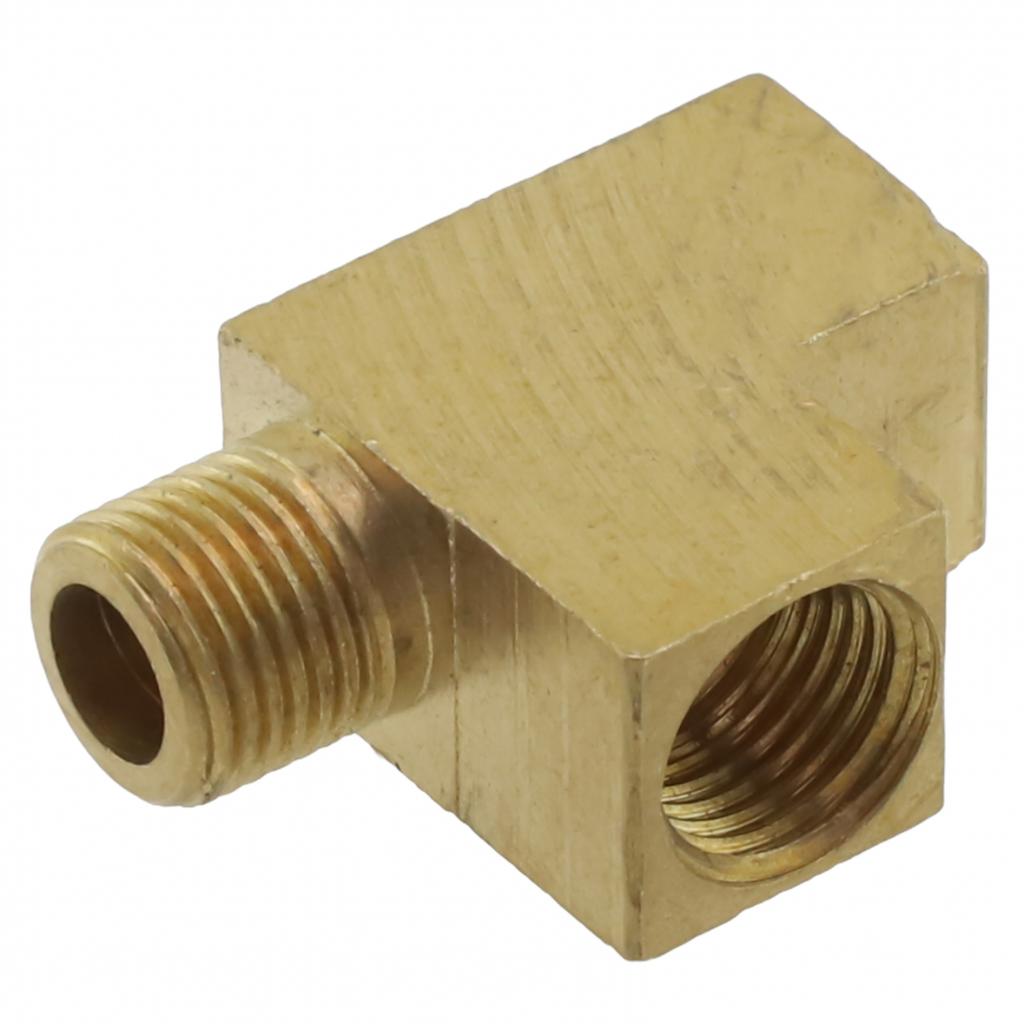 Angle Adapter Brass T Distributor M X Oil Pressure Indicator